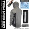 Team Vass 230 UnLined Jacket in Grey & Black by Vass Textiles Ltd